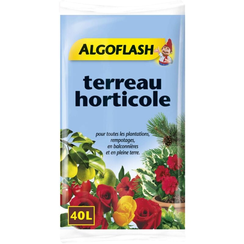 foto del prodotto terriccio orticolo algoflash40 litri