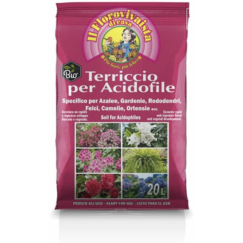 foto del prodotto terriccio per acidofile euroterriflora 20 litri