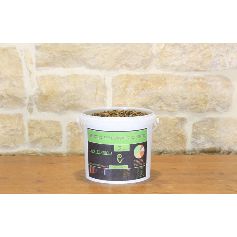 foto del prodotto terriccio pronto per bonsai di conifere confezione da 5 lt.