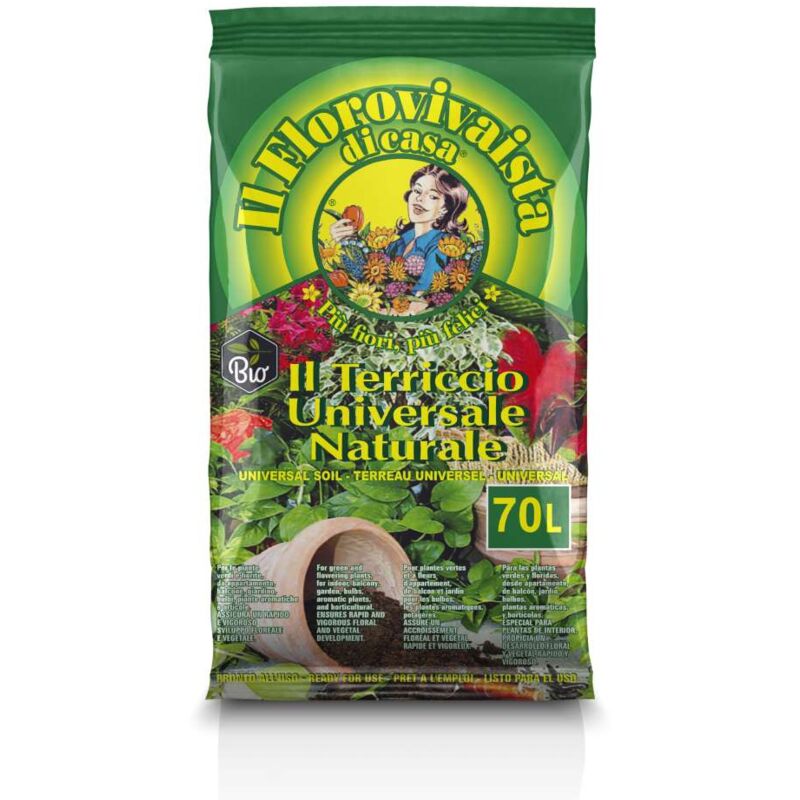 foto del prodotto terriccio universale naturale sacco da 70 lt