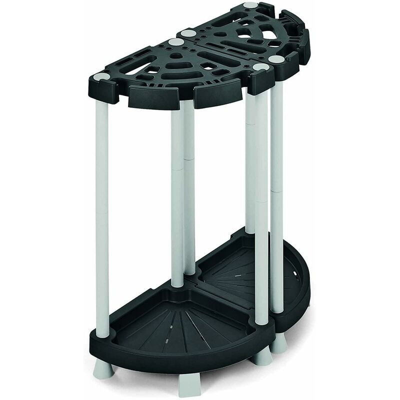 foto del prodotto terry, double tool rack, rastrelliera portautensili. materiale plastica, dimensioni 73x37,5x77,5 cm