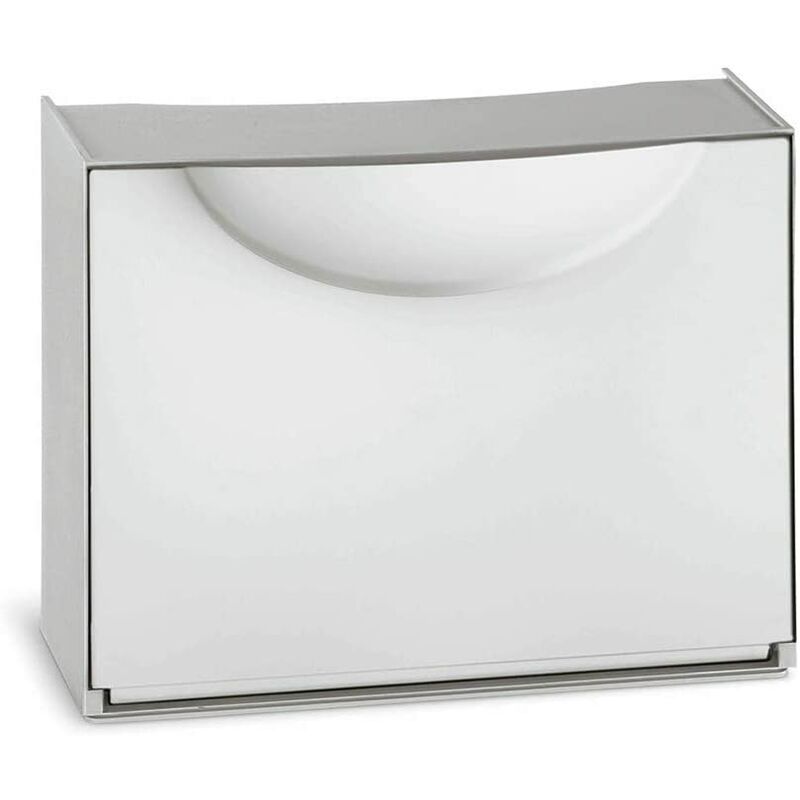 foto del prodotto terry scarpiera componibile harmony bianca grigia mm.510x190x390h., fer 195225