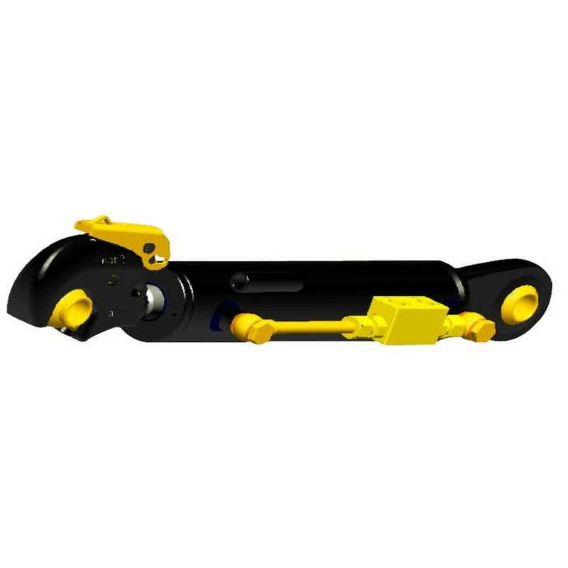 foto del prodotto terzo punto idraulico per trattore ii cat. alesaggio 63mm stelo 35mm lunghezza 505 695mm con valvola di blocco