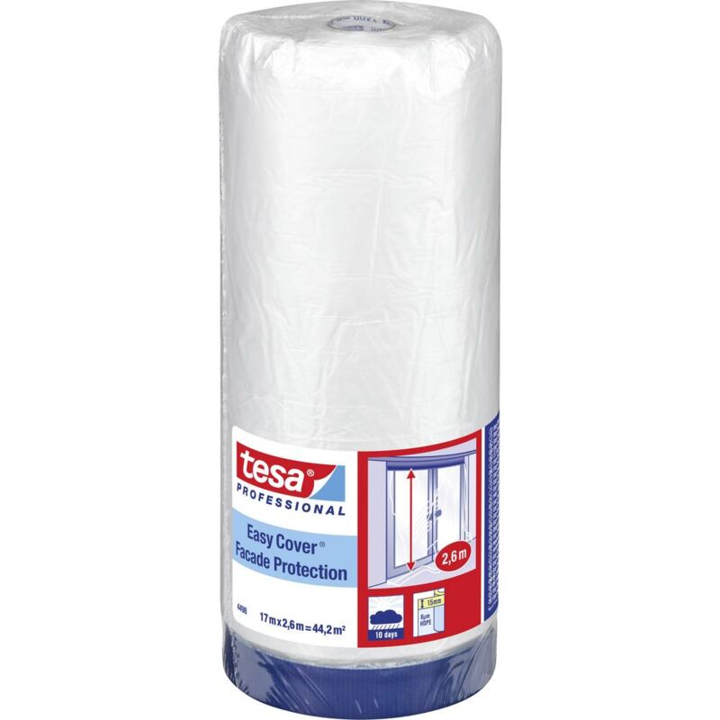 immagine 0 del prodotto tesa 04498 00002 00 pellicola di protezione per superfici easy cover trasparente l x l 17 m x 2.6 m 1 pz.
