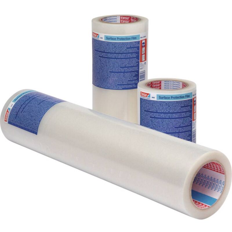 foto del prodotto tesa 04848 00002 01 pellicola di protezione per superfici trasparente l x l 100 m x 25 cm 1 pz.