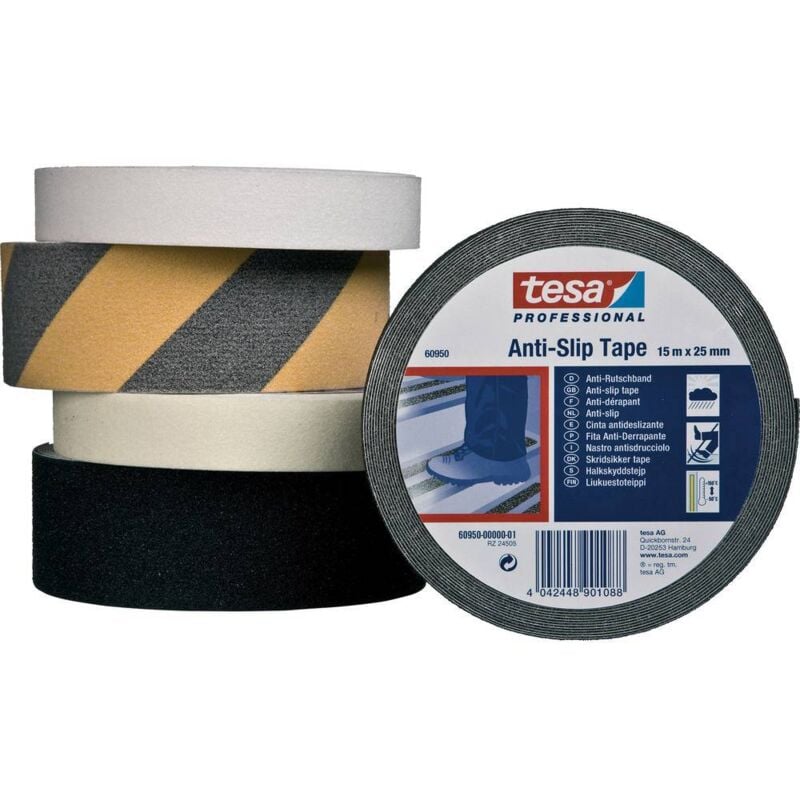 foto del prodotto tesa 60952 00000 00 nastro antiscivolo tesa professional trasparente l x l 15 m x 25 mm 1 pz.