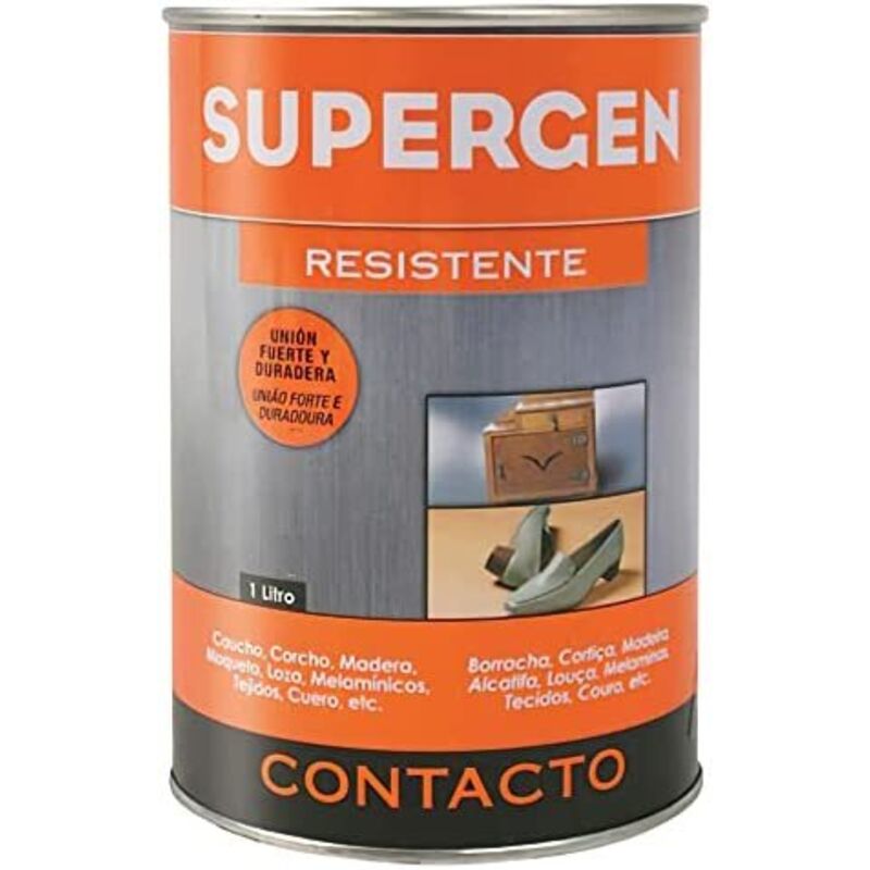 foto del prodotto tesa 62600 00000 09 supergen adesivo resistente al contatto in bombola, 1l