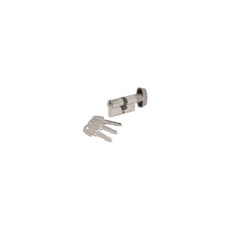 foto del prodotto tesa assa abloy 503b3030n cilindro nichelato con pomolo 30x30