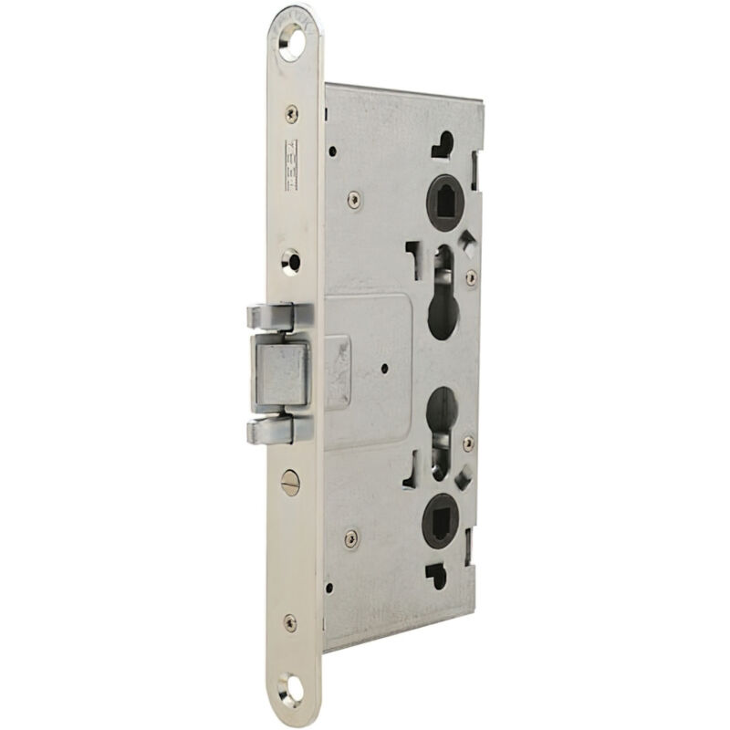foto del prodotto tesa assa abloy cf5engtr9zce serratura antincendio cf50 con dado passante, non antipanico, frontale zincato