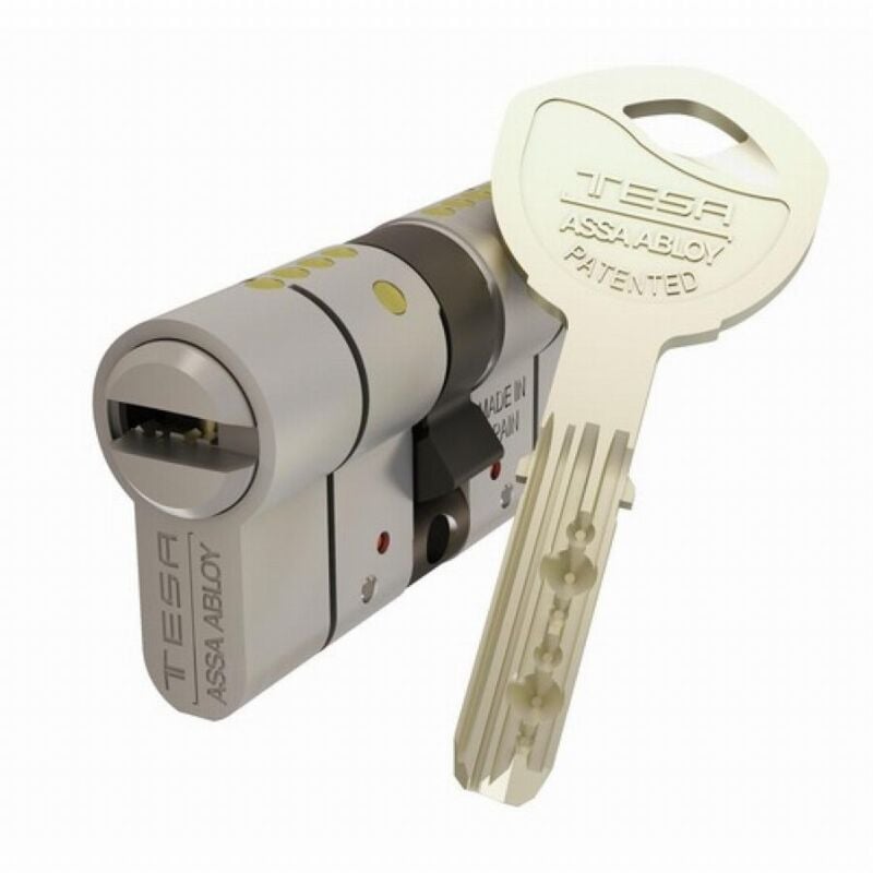 foto del prodotto tesa assa abloy - cilindro di alta sicurezza t70 2e 40x40 n tesa - t75d4040n