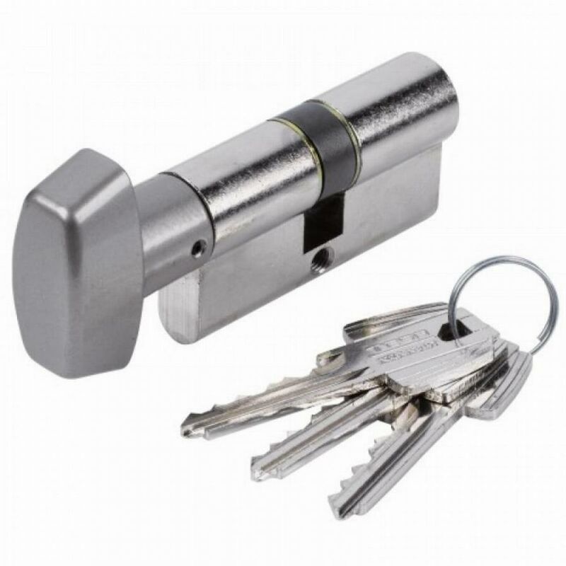 immagine 0 del prodotto tesa assa abloy cilindro nichelato t5c con pomolo tesa 60 mm 30 30 variante mv3 78565b t5cb3030n