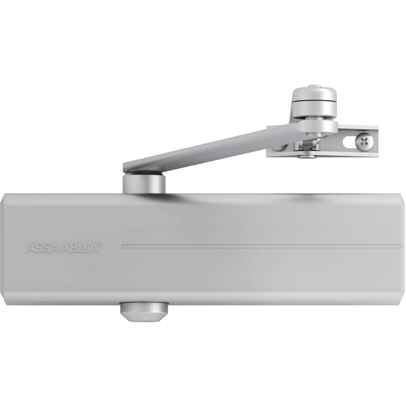 foto del prodotto tesa assa abloy dc140 dev1 chiudiporta porte con braccio articolato, argento, dc140