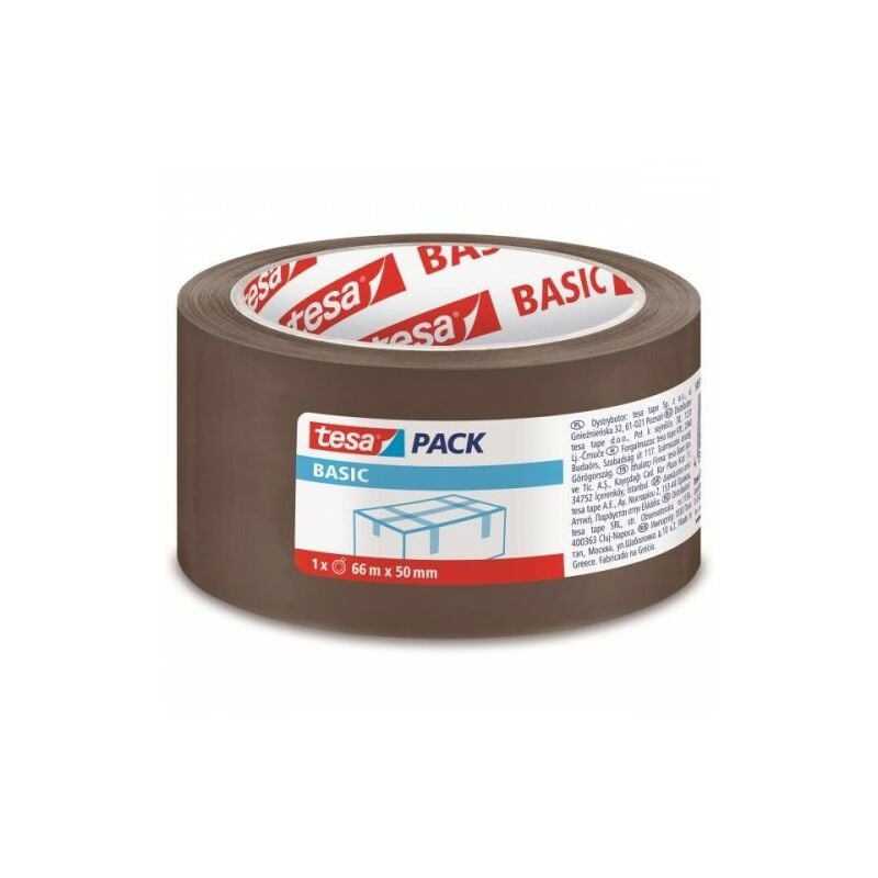 foto del prodotto tesa confezione nastro rumoroso avana, 50mmx66m