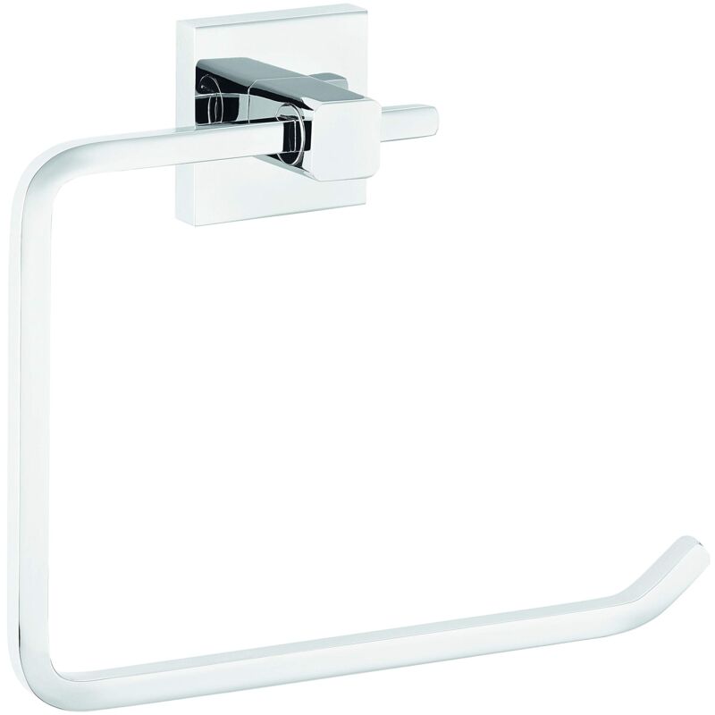 foto del prodotto tesa deluxxe dispenser sapone, autoadesivo, cromatura lucida, design contemporaneo, inox assicurato, 192mm x 73mm x 115mm