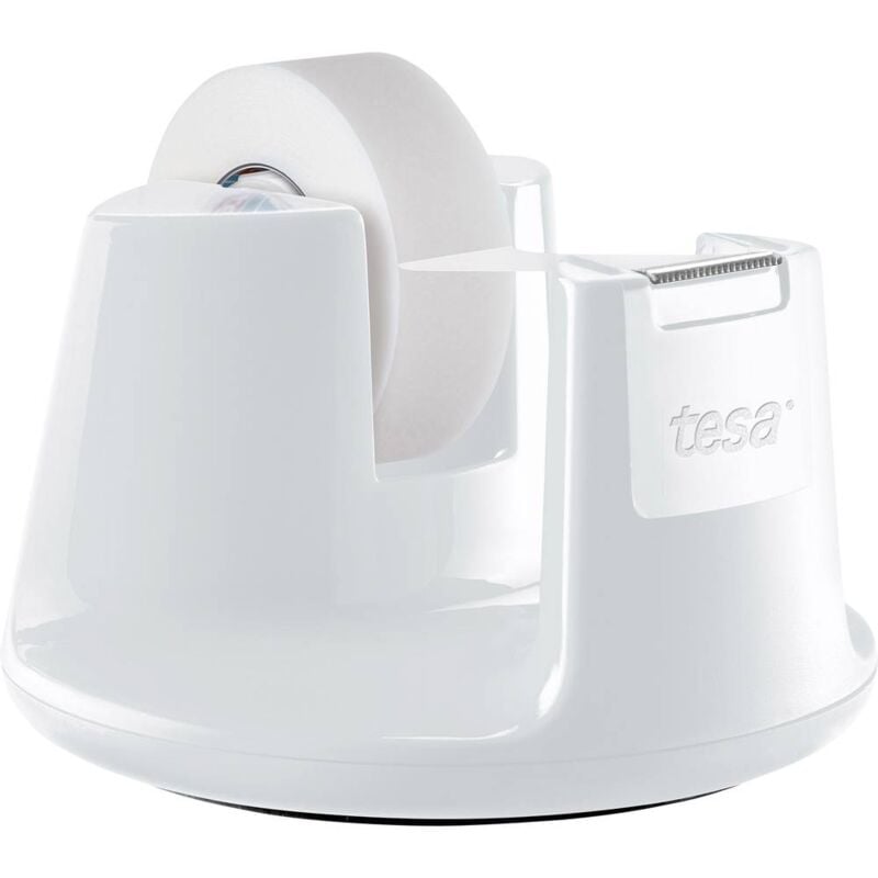 foto del prodotto tesa dispenser per nastro adesivo film compact bianco larghezza rotolo max. 19 mm lunghezza rotolo max. 33 m i