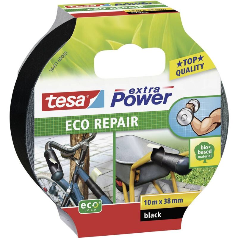foto del prodotto tesa eco repair 56431-00000-00 nastro in tessuto tesa extra power nero l x l 10 m x 38 mm 1 pz.