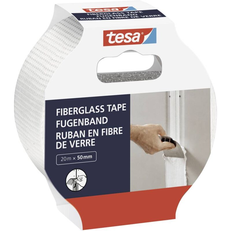 foto del prodotto tesa fugenband 52512 00000 00 nastro per giunti bianco l x l 20 m x 50 mm 1 pz.