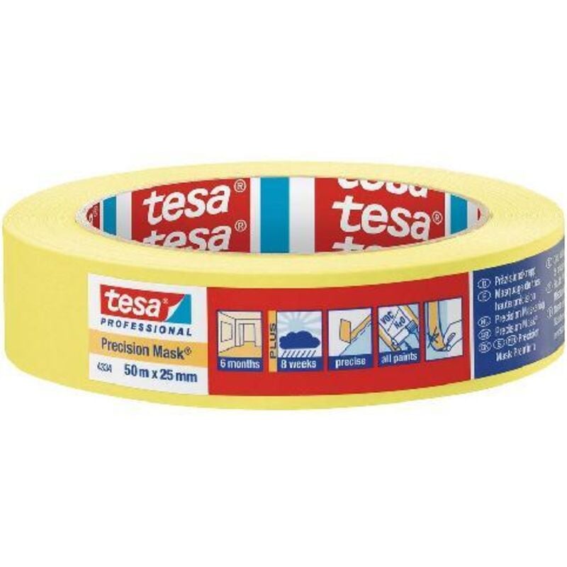 foto del prodotto tesa nastro adesivo giallo h19mm 50mt precision mask 