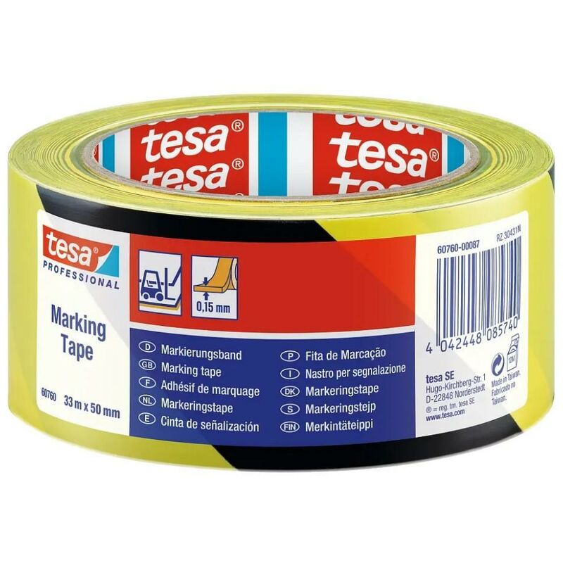 foto del prodotto tesa nastro adesivo segnaletico professional 60760 gn