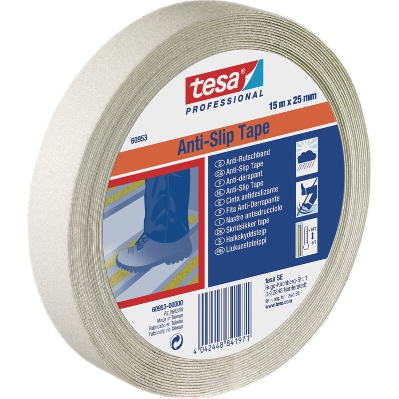 foto del prodotto tesa nastro antisdrucciolo, 15m x 25mm, fluorescente