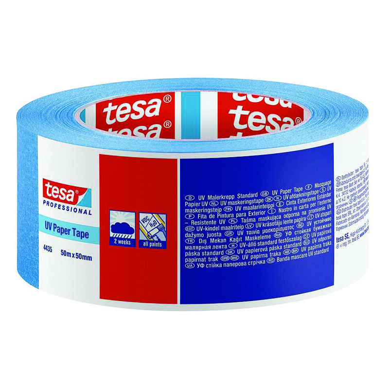 foto del prodotto tesa nastro carrozziere blu 4435 mm.50h. in rotoli da mt.50