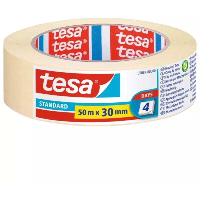 foto del prodotto tesa nastro carta adesivo eco per mascheratura standard 30 mm x 50mt