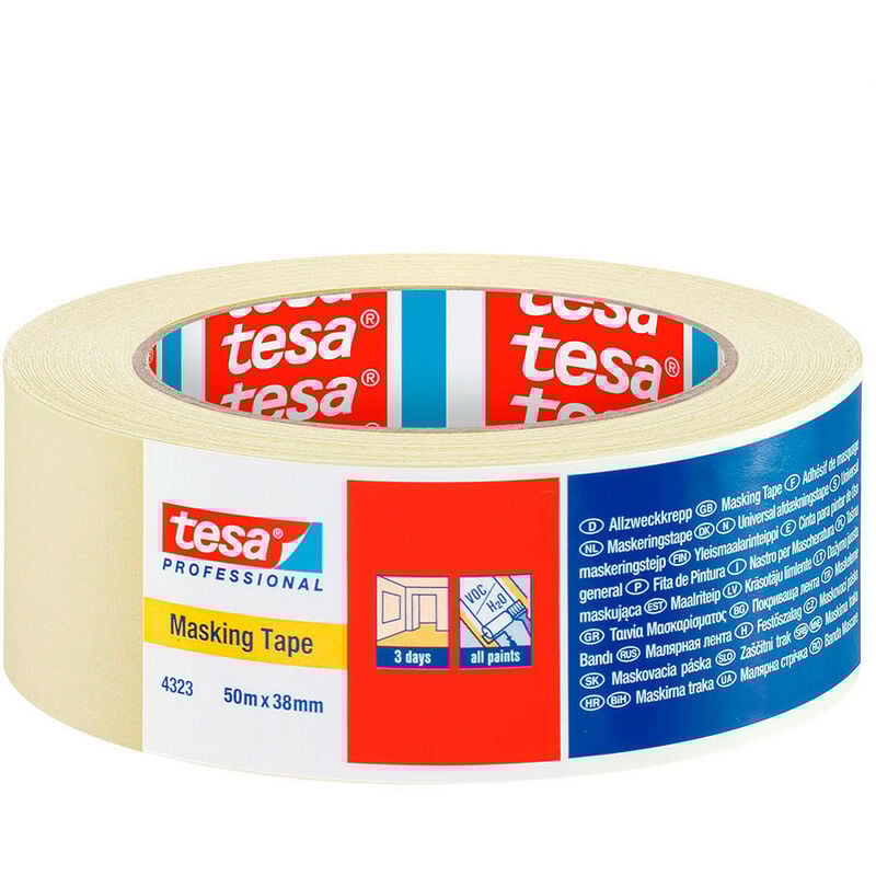 foto del prodotto tesa nastro da dipingere 4323 fralatn carta 50 50 m x 38 mm fralatn uso generale