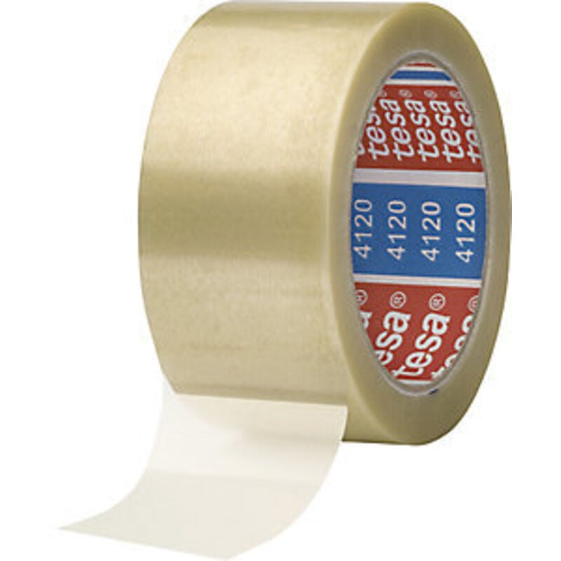 foto del prodotto tesa - nastro imballaggio pvc trasparente silenzioso - mt.66 x mm.50h.