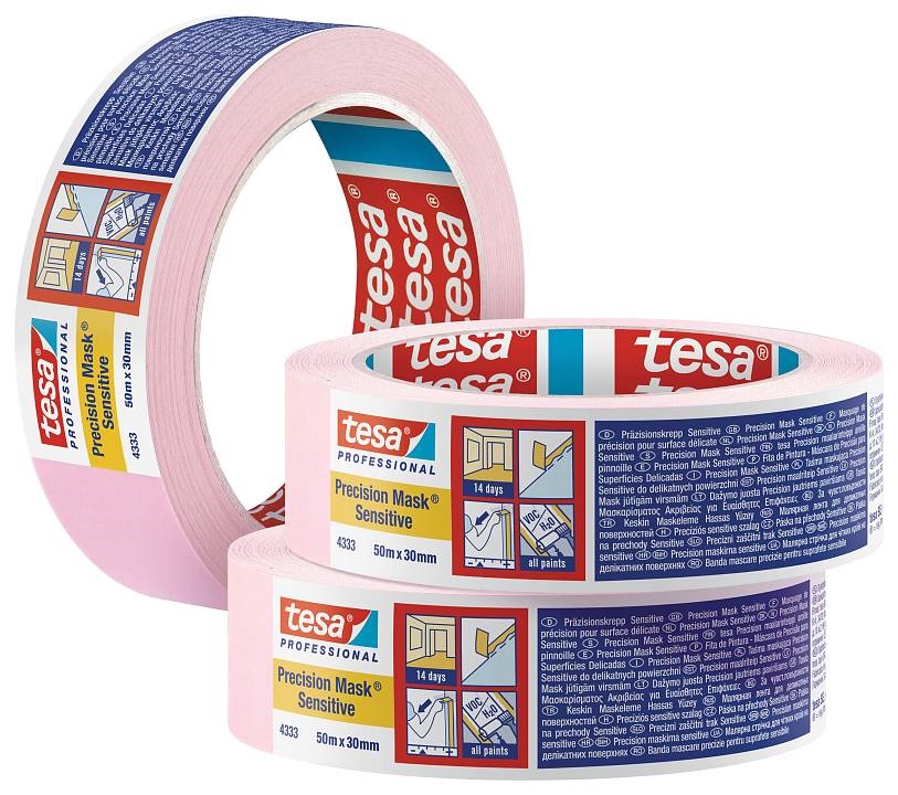 foto del prodotto tesa nastro maschera rosa mm.30 x 50 mt.04333 sensitive
