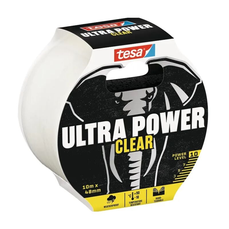 foto del prodotto tesa nastro superf. ruvide tessili ultra power mt 20x48 trasp.