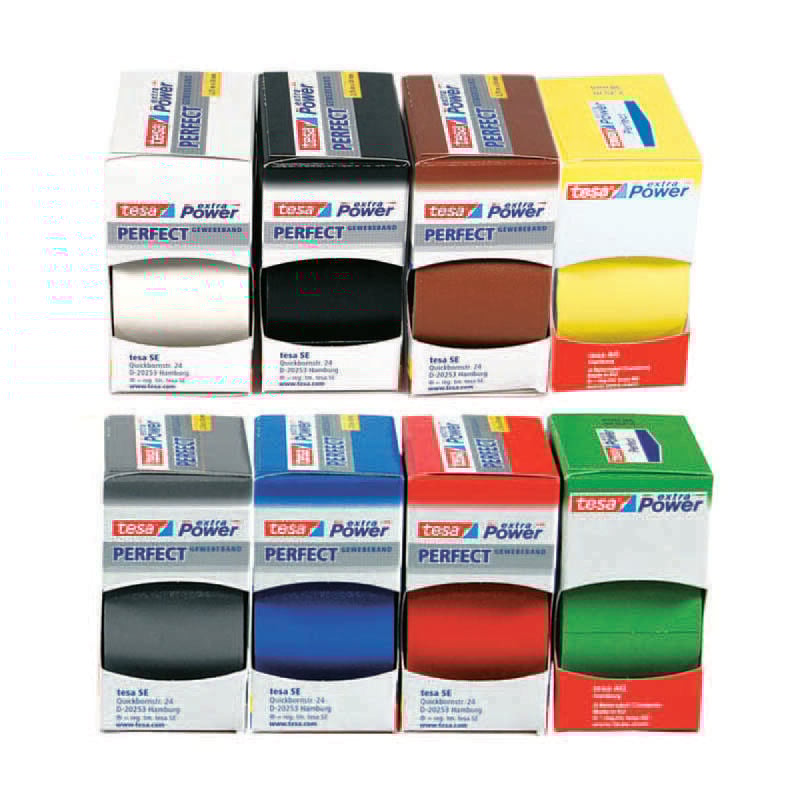foto del prodotto tesa nastro telato mm.19x2,7mt. colore bianco
