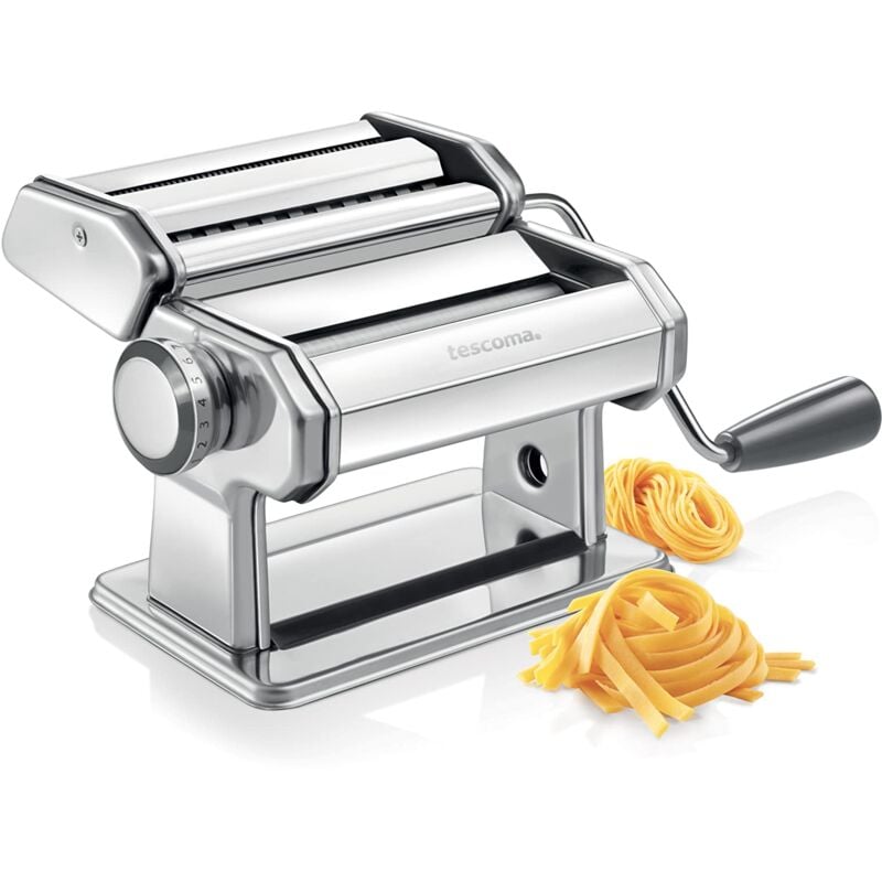 foto del prodotto tescoma 428694 macchina per la pasta per lasagne, tagliolini e fettuccine, acciaio inox, linea grandchef