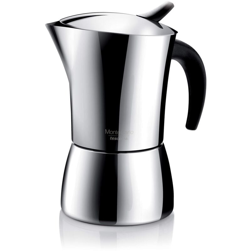foto del prodotto tescoma 647104 monte carlo caffettiera, 4 tazze, acciaio inossidabile