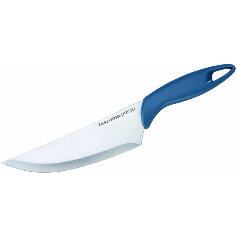 foto del prodotto tescoma 863028 presto coltello cuoco, acciaio inossidabile, blu, 14 cm, 1 pezzo