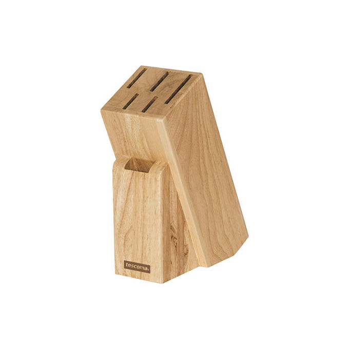 foto del prodotto tescoma 869505 ceppo per 5 coltelli e trinciapollo woody