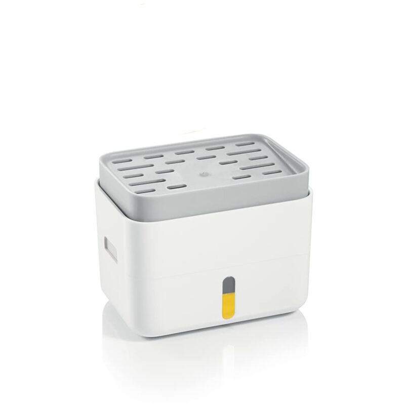 foto del prodotto tescoma 900756 dispenser per detersivo con portaspugna, linea puro