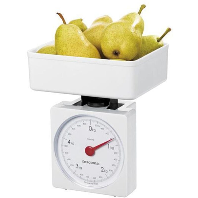 foto del prodotto tescoma bilancia da cucina meccanica precisa con vassoio linea accura facile da regolare 2 kg