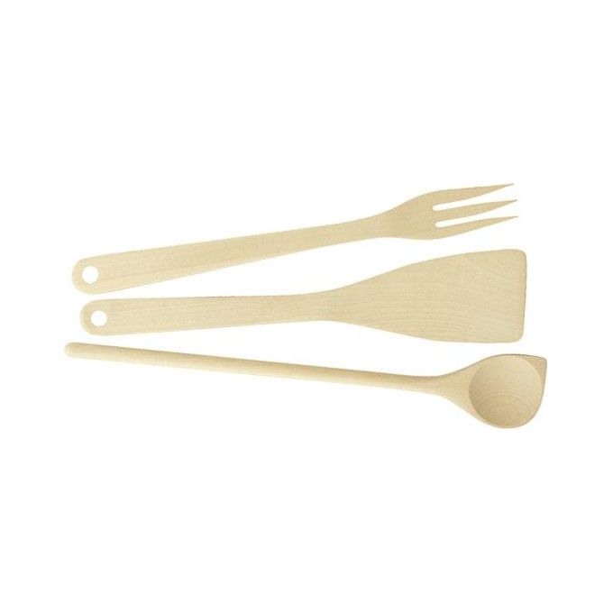 foto del prodotto tescoma utensili legno set pezzi 3 woody