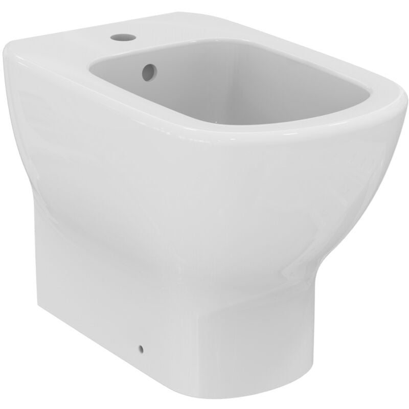 foto del prodotto tesi, bidet monoforo per installazione filo parete, t456901, bianco ideal standard