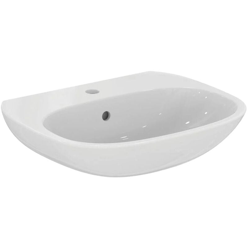 foto del prodotto tesi lavabo 55x45 cm bianco nuovo logo codice prod t352301 ideal standard