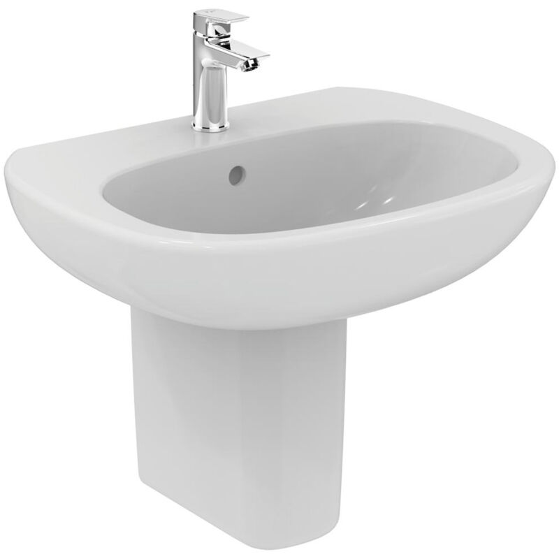 foto del prodotto tesi new lavabo 1 foro 60x47 sospeso codice prod t351401 ideal standard