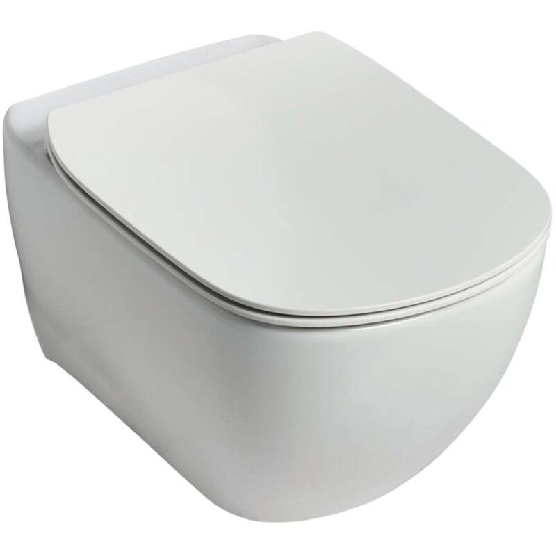 foto del prodotto tesi wc sospeso con copriwater, aquablade, bianco t354701 ideal standard