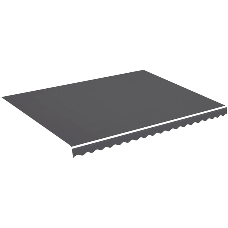 foto del prodotto tessuto di ricambio per tenda da sole antracite 4,5x3,5 m vidaxl