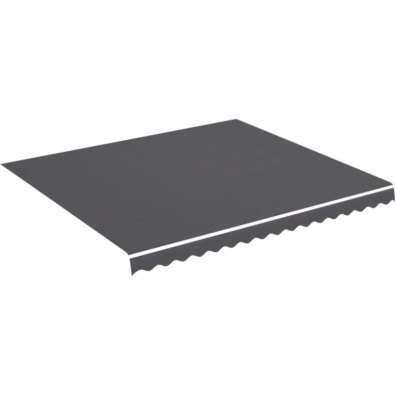 foto del prodotto tessuto di ricambio per tenda da sole antracite 4x3,5 m vidaxl