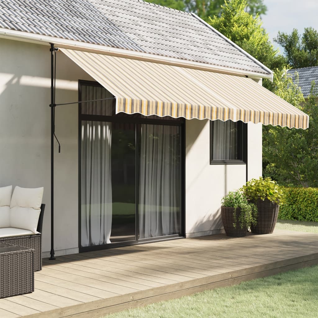 foto del prodotto tessuto di ricambio per tenda strisce multicolore 4x3 mcod mxl 115939