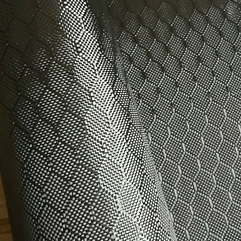 foto del prodotto tessuto in vera fibra di carbonio esagonale 240 g m 3k misura 1000mm 100cm x 1 metro