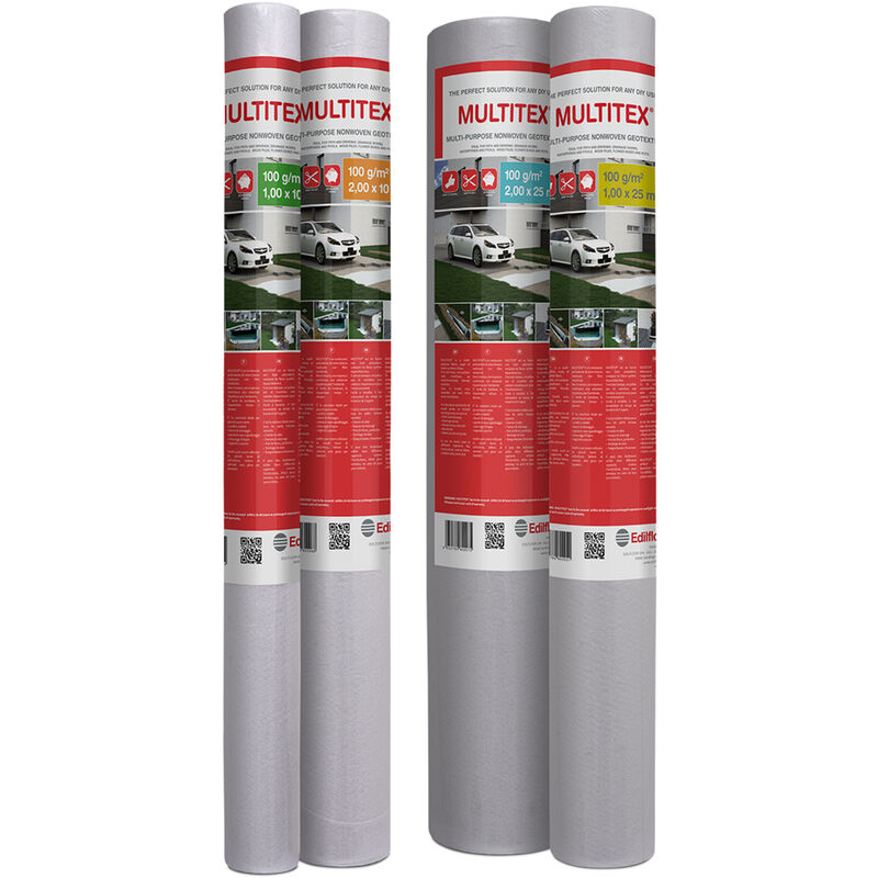 foto del prodotto tessuto non tessuto per drenaggi multitex mt 1 x 25