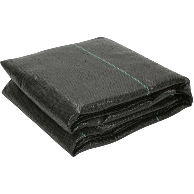 foto del prodotto tessuto pacciamante 4 x 10 m 100g/m - telone geotessile anti-uv contro le erbe infestanti - swanew