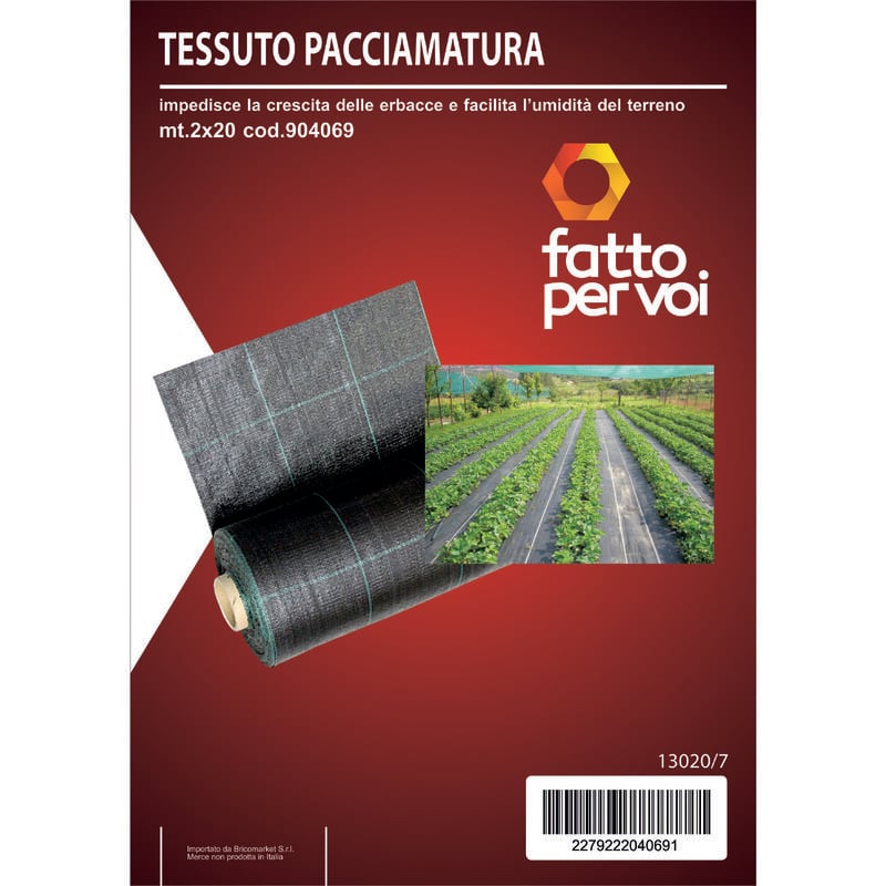 foto del prodotto tessuto pacciamatura 100gr mt.2x20