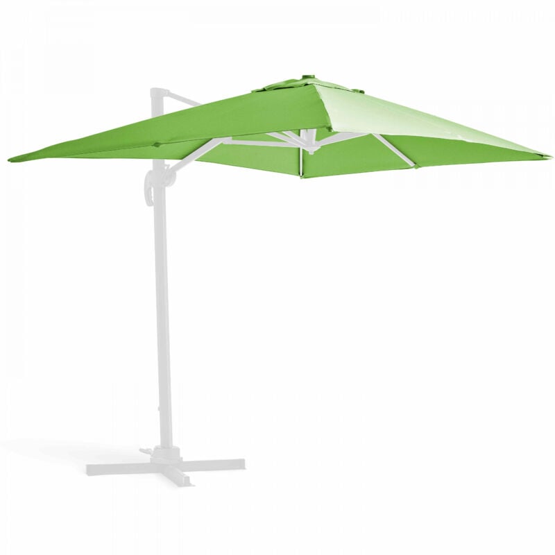 foto del prodotto tessuto per ombrellone sporgente 2x3m verde
